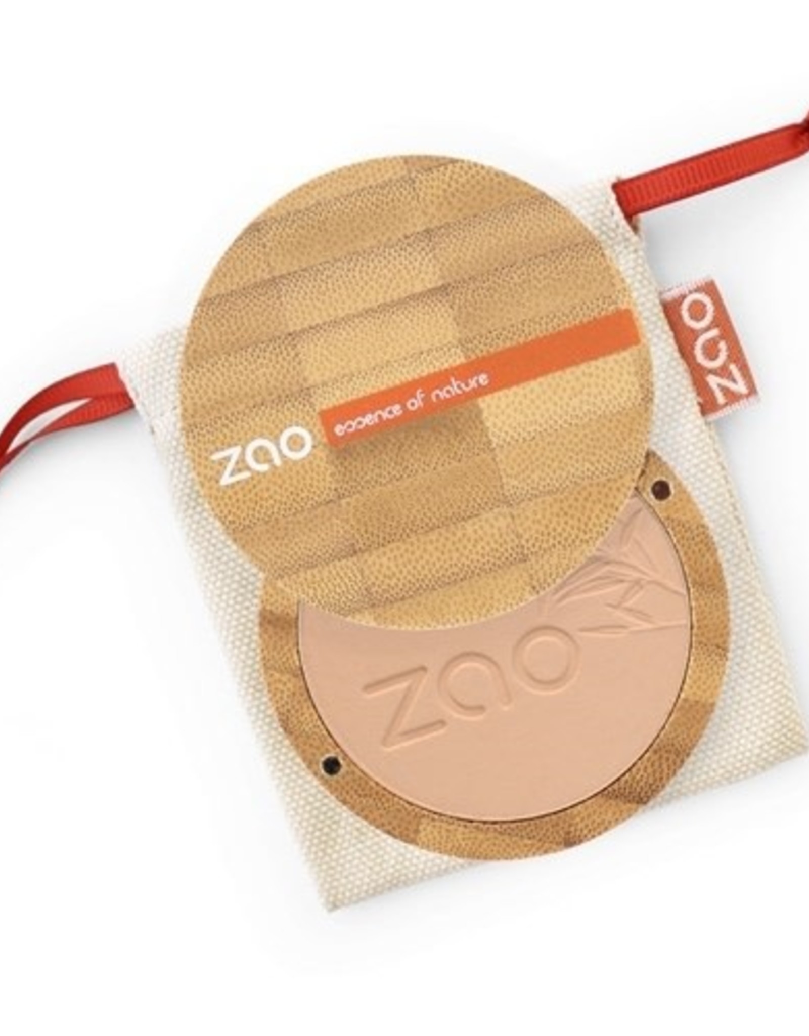 Zao ZAO Bamboe Compact poeder 303 (Brown Beige)