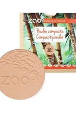 Zao ZAO Bamboe Compact poeder Refill 303 (Brown Beige)