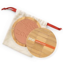 Zao ZAO Bamboo Compact Blush 324 (Brick Red)