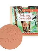 Zao ZAO Bamboo Compact Blush Refill 324 (Brick Red)