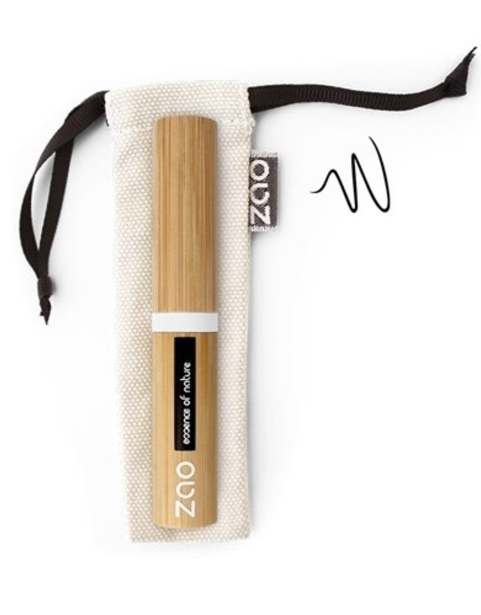 Zao ZAO Bamboe Eyeliner penseel 070 (Black Intense) 4.5 Gram