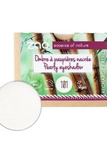 Zao ZAO Bamboe Oogschaduw Refill Parelmoer 101 (White)