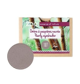 Zao ZAO Bamboe Oogschaduw Refill Parelmoer 107 (Brown Grey)