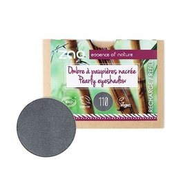 Zao ZAO Bamboe Oogschaduw Refill Parelmoer 110 (Metal Grey)