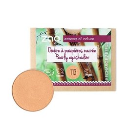 Zao ZAO Bamboe Oogschaduw Refill Parelmoer 113 (Copper Gold)