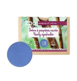 Zao ZAO Bamboe Oogschaduw Refill Parelmoer 120 (Royal Blue)