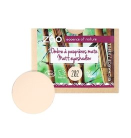 Zao ZAO Bamboe Oogschaduw Refill Matte 202 (Brown Beige)