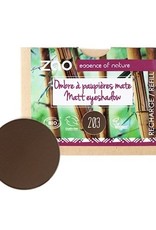 Zao ZAO Bamboe Oogschaduw Refill Matte 203 (Dark Brown)