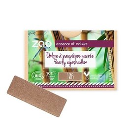 Zao ZAO Bamboe Oogschaduw Refill (rechthoekig) Parelmoer 106 (Bronze) 1.3 gram
