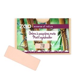 Zao ZAO Bamboe Oogschaduw Refill (rechthoekig) Matte 210 (Peachy Pink) 1.3 gram