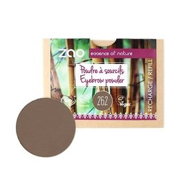 Zao ZAO Bamboe Wenkbrauwpoeder Refill 262 (Brown)