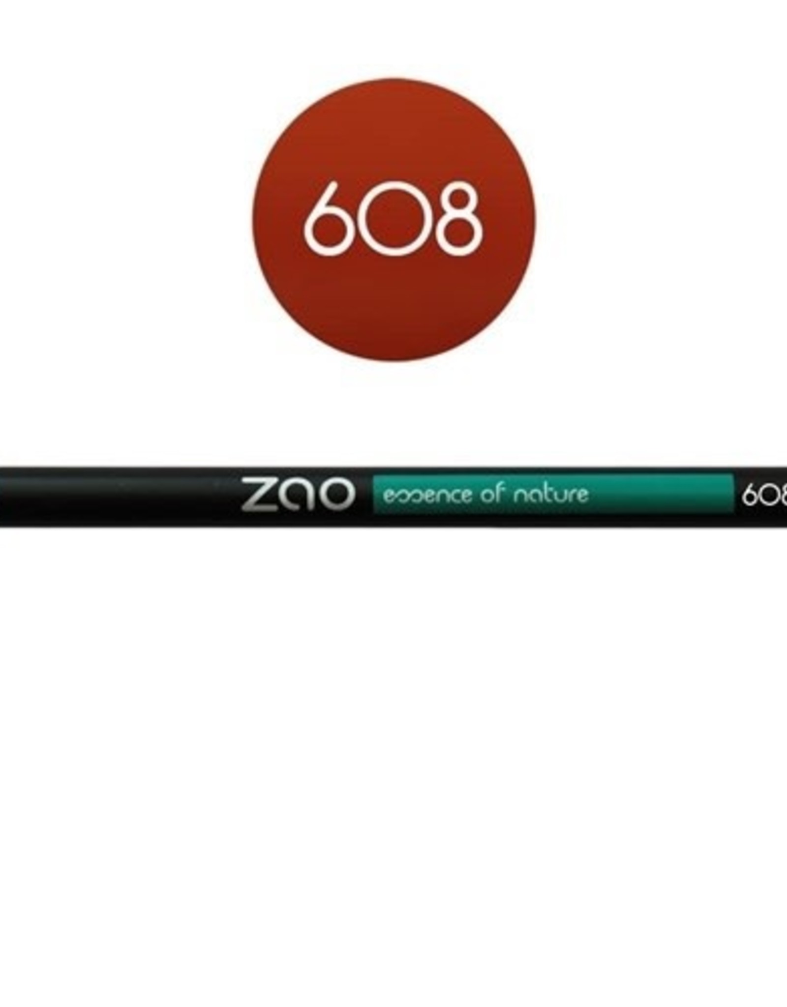 Zao ZAO Potlood 608 (Orange Brown) 1.14g
