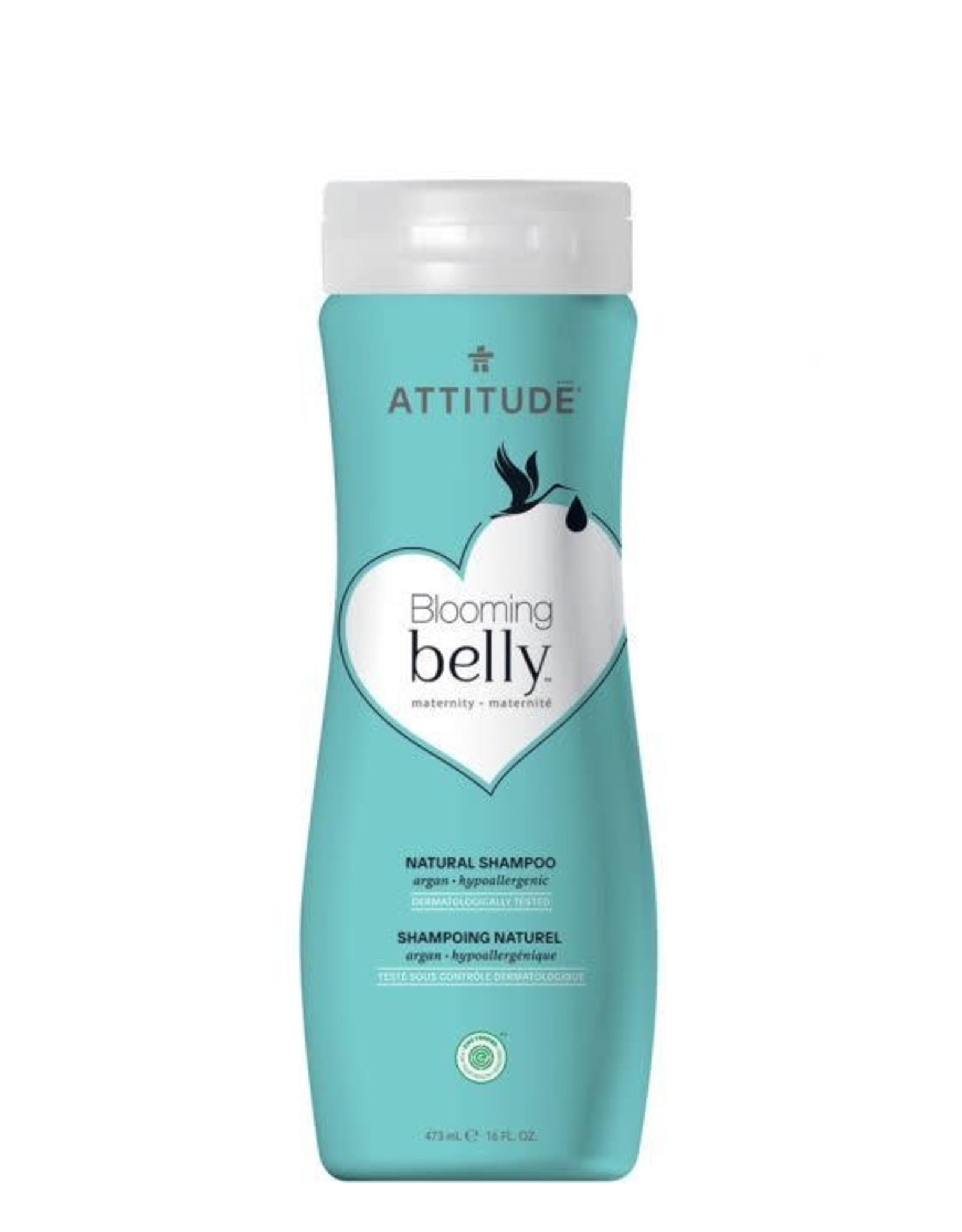 Attitude Blooming Belly Natural Shampoo Argan 473ml