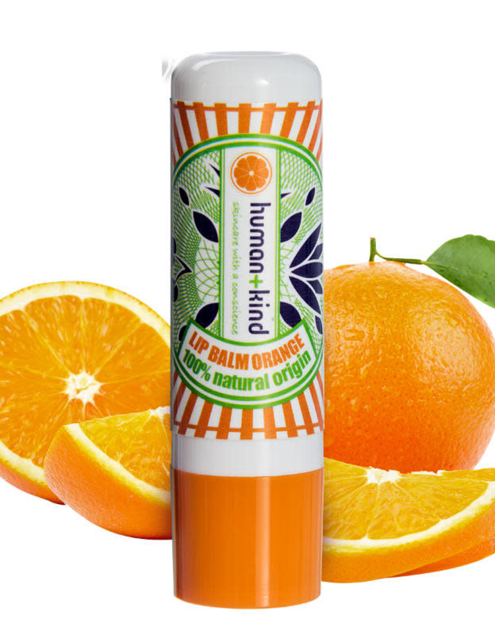 human+kind Lip Balm Orange Vegan 4.7g