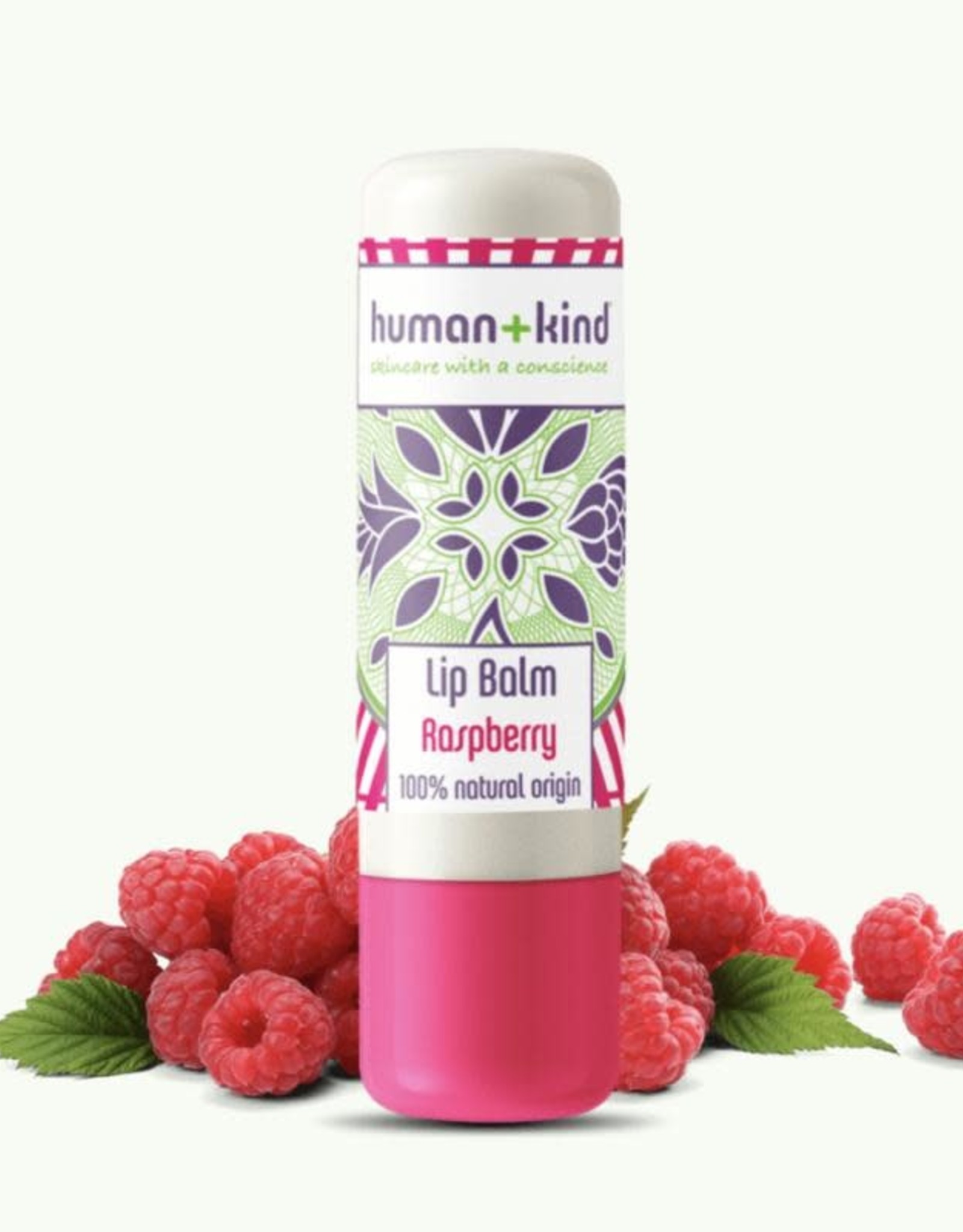 human+kind Lip Balm Raspberry Vegan 4.7g