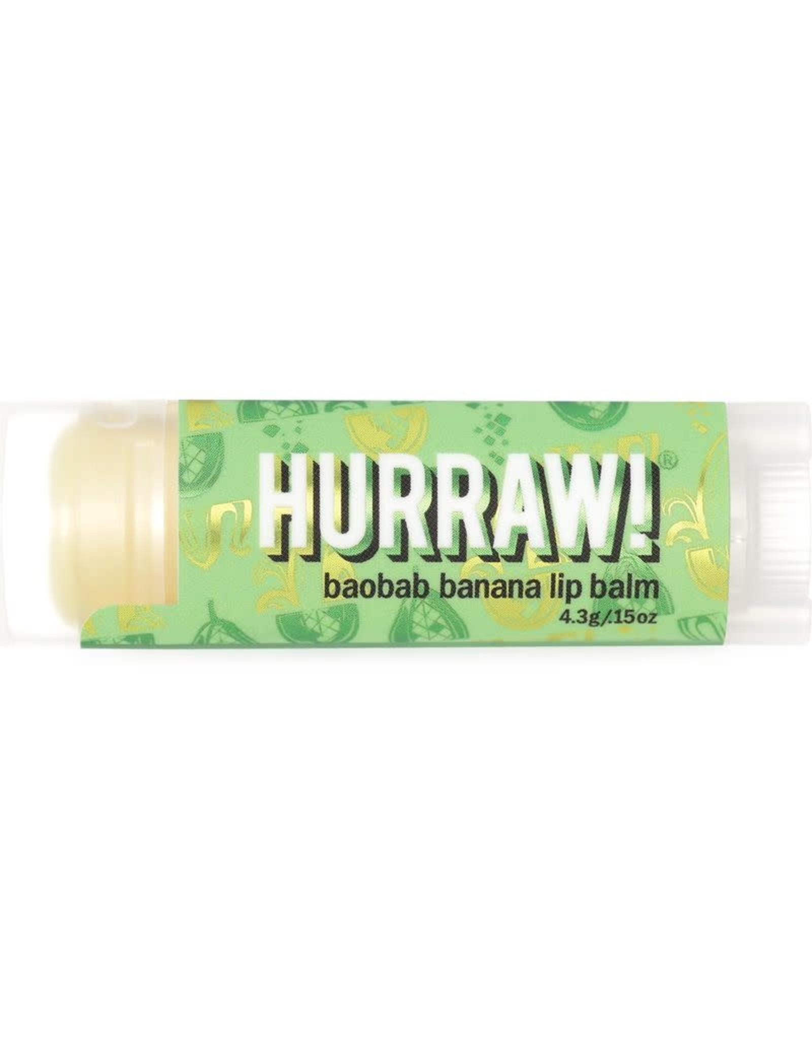 Hurraw Hurraw! Baobab Banana lippenbalsem 4.8g