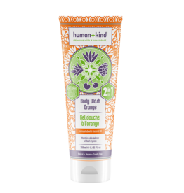 human+kind 2 in 1 Bodywash Orange Vegan 250ml