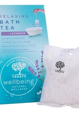 Treets Treets - Bath tea Relaxing wellbeing Lavender 3 x 60g