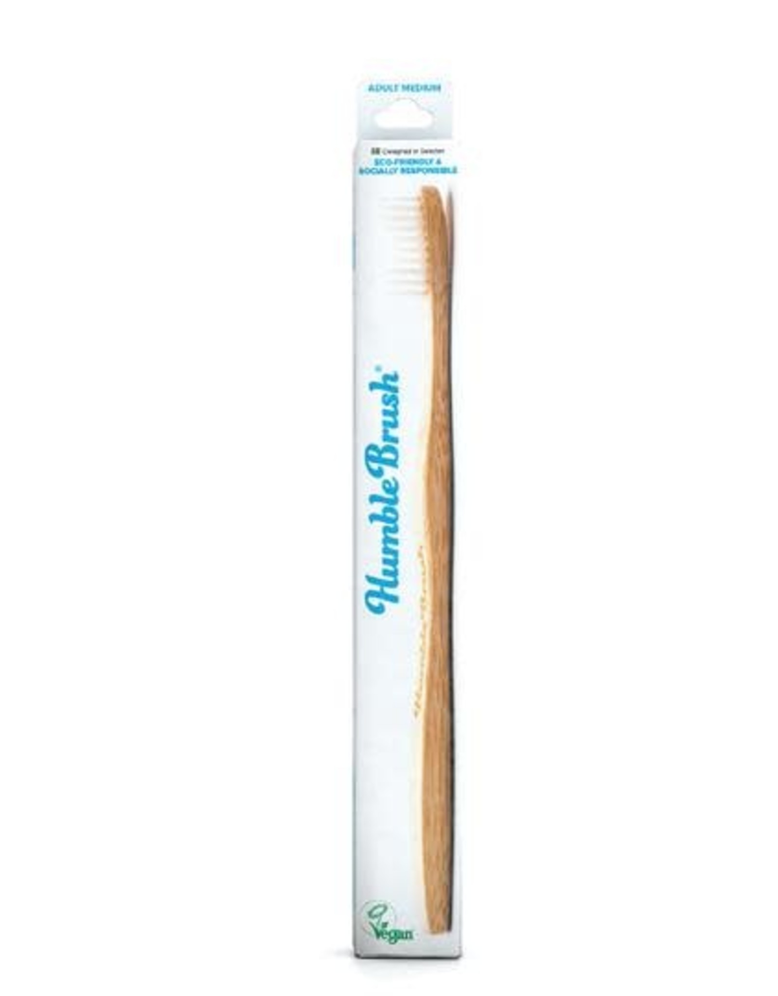 The Humble Co. Humble Brush Bamboe tandenborstel White Medium