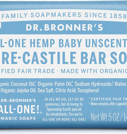 Dr. Bronner Dr. Bronner's - Baby soap bar unscented 140g