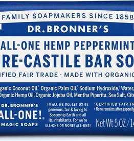 Dr. Bronner Dr. Bronner's - soap bar Peppermint 140g