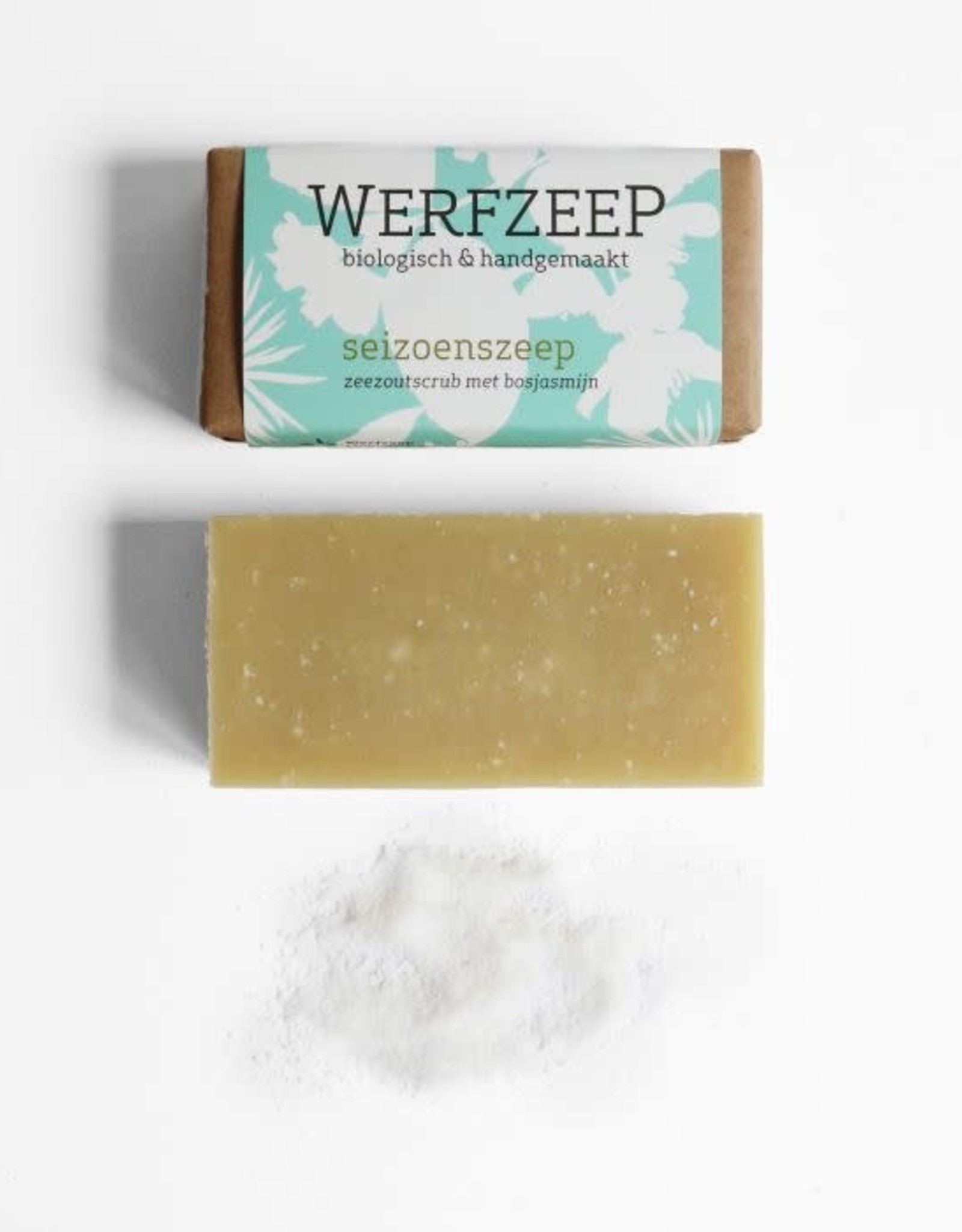 Werfzeep Werfzeep - seizoenszeep zeezoutscrub met bosjasmijn 100g