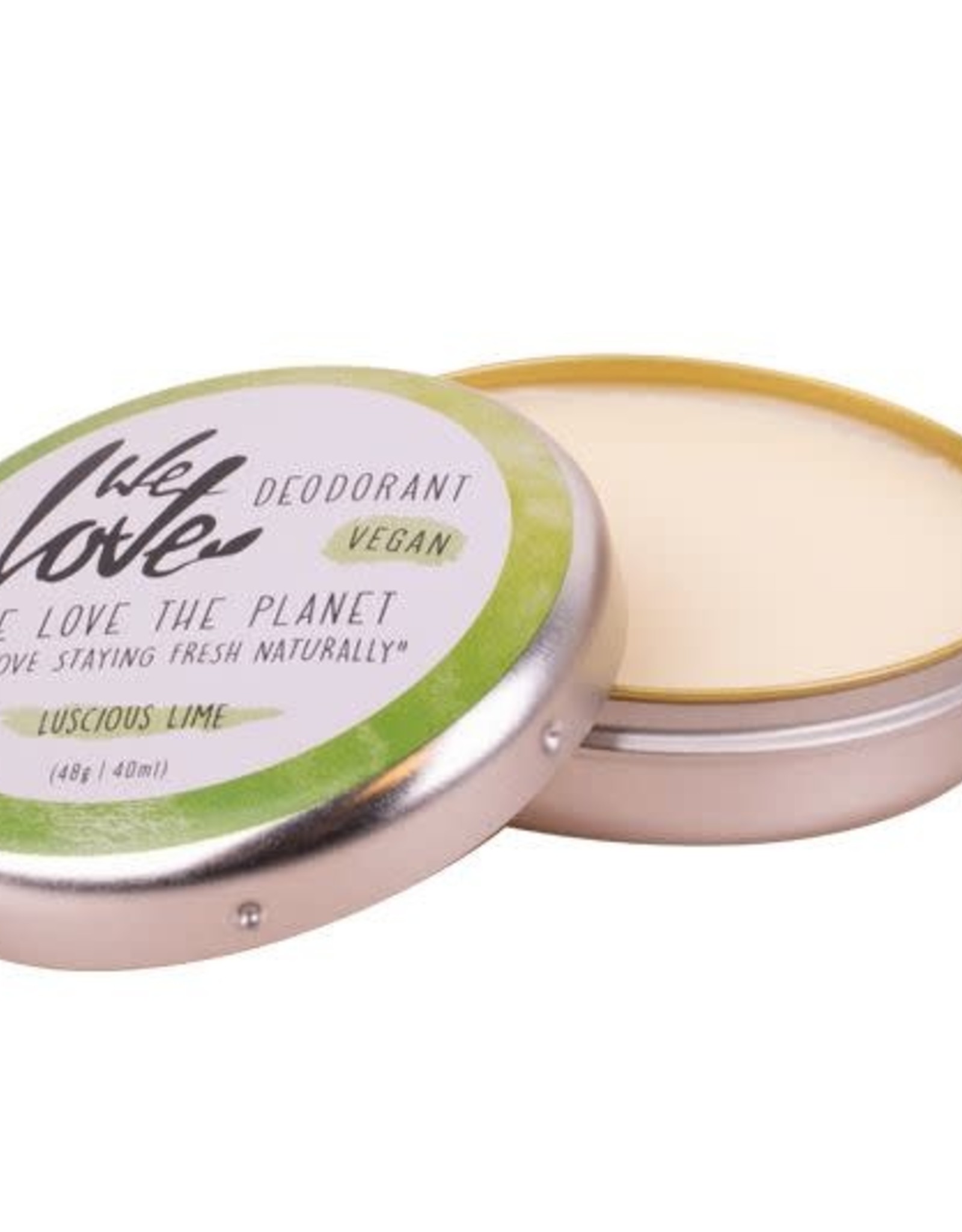 We love the planet The planet 100% natural deodorant luscious lime 48g