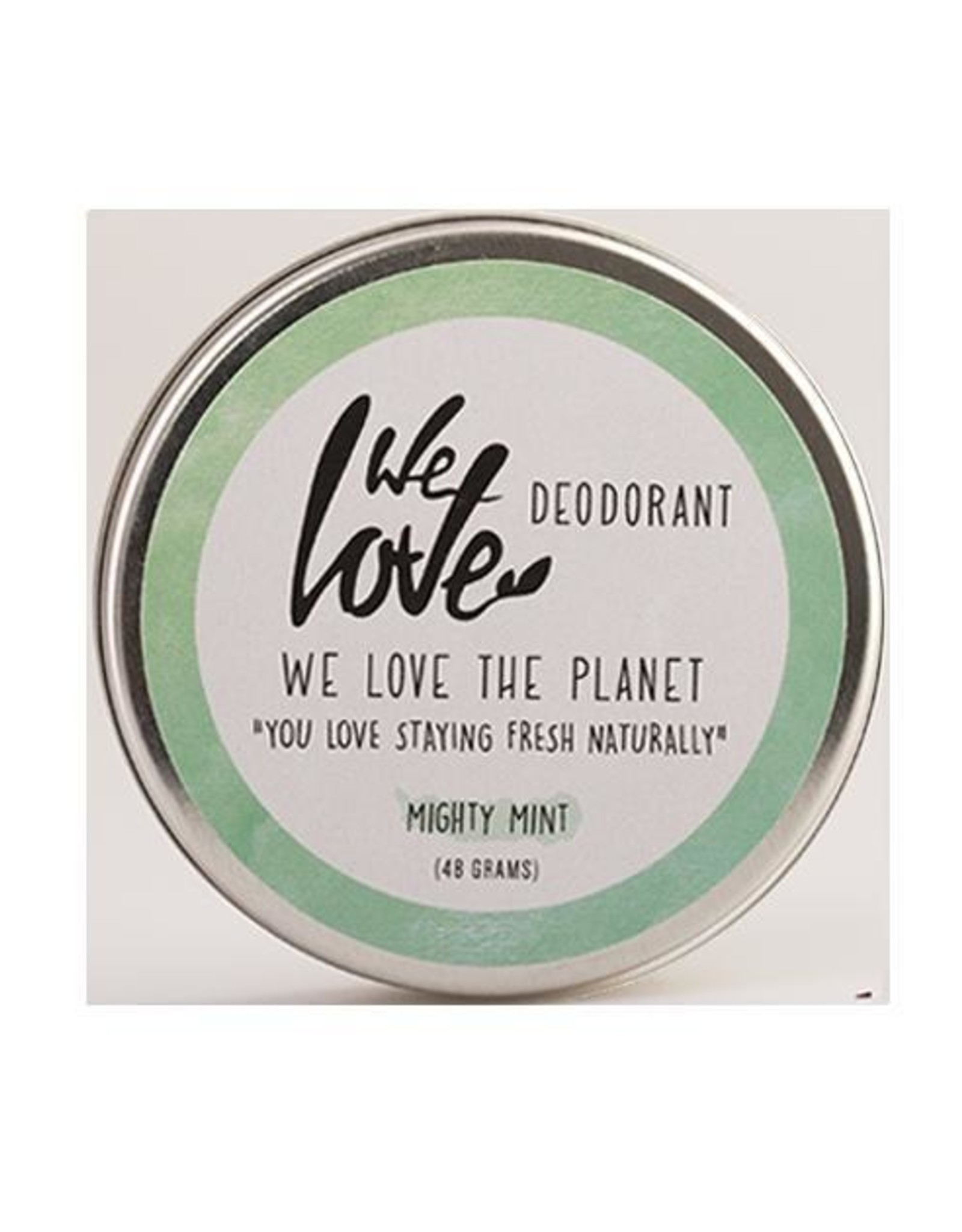 We love the planet The planet 100% natural deodorant mighty mint 48g