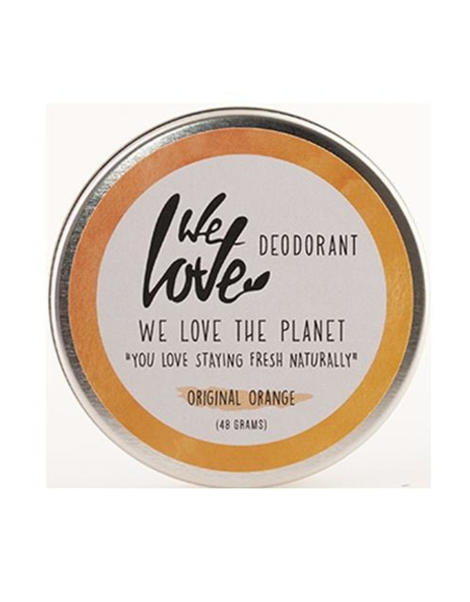 We love the planet The planet 100% natural deodorant original orange 48g