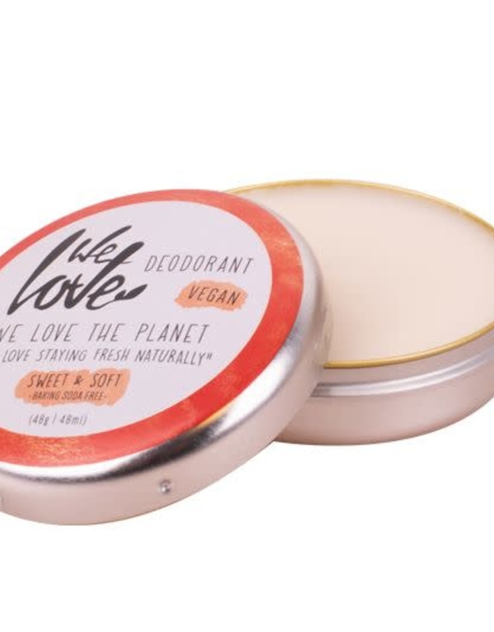 We love the planet The planet 100% natural deodorant sweet & soft 48g