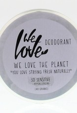 We love the planet The planet 100% natural deodorant so sensitive 48g