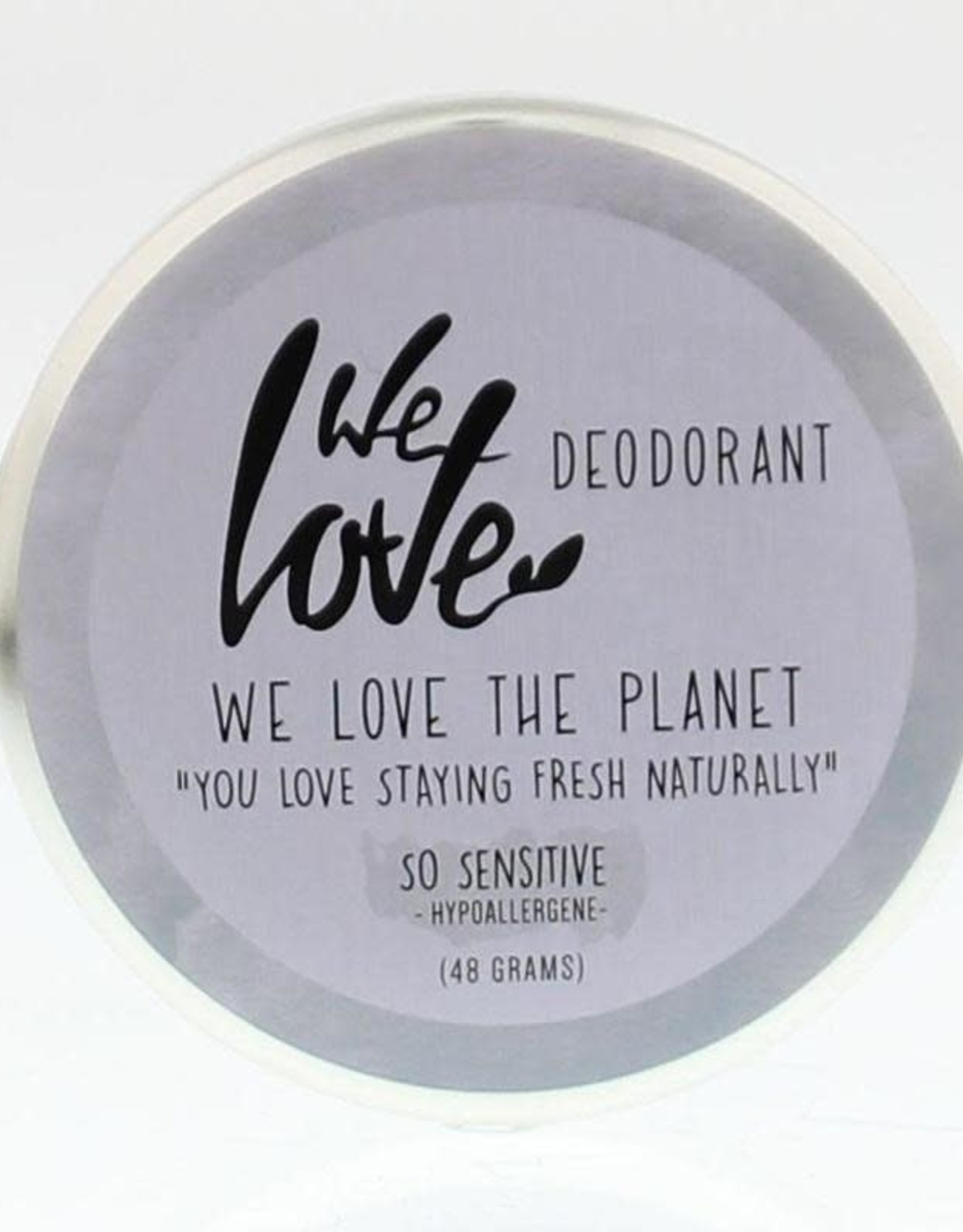 We love the planet The planet 100% natural deodorant so sensitive 48g