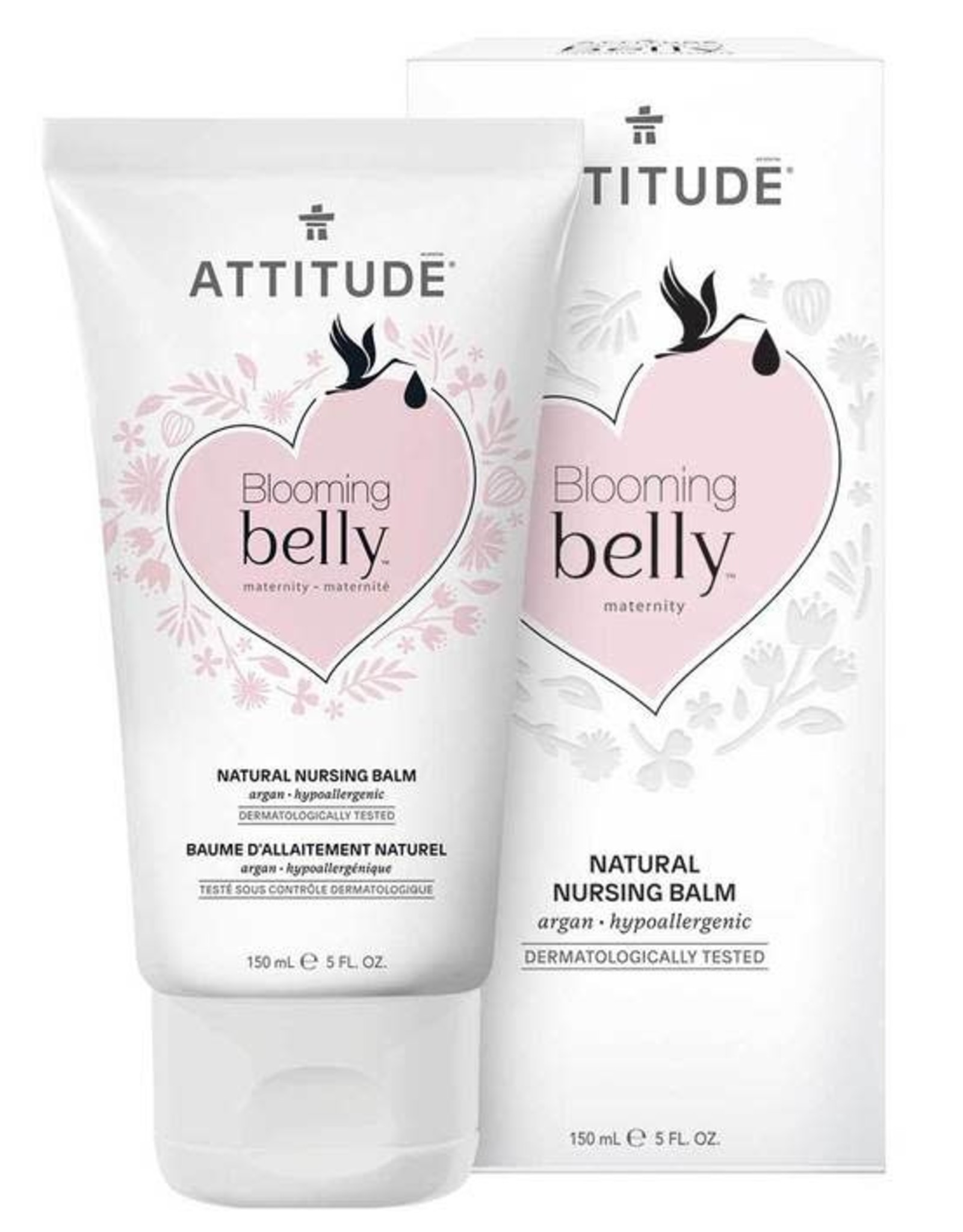 Attitude Blooming Belly Natural Nursing Balm 150ml