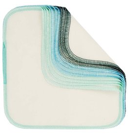 ImseVimse Washable Wipes, Ocean trim, pack of 10p