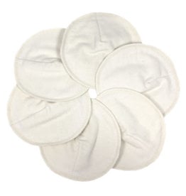 ImseVimse Nursing Pads, Stay Dry, White - 3 pairs