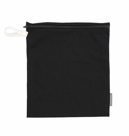 ImseVimse Wet bag with Zipper, Black Medium, 28 x 26cm ImseVimse Wet bag with Zipper, Black Medium, 28 x 26cm