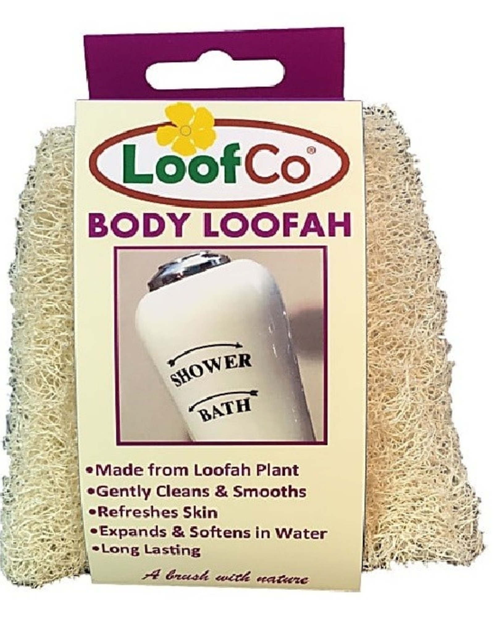 LoofCo Body Loofah spons