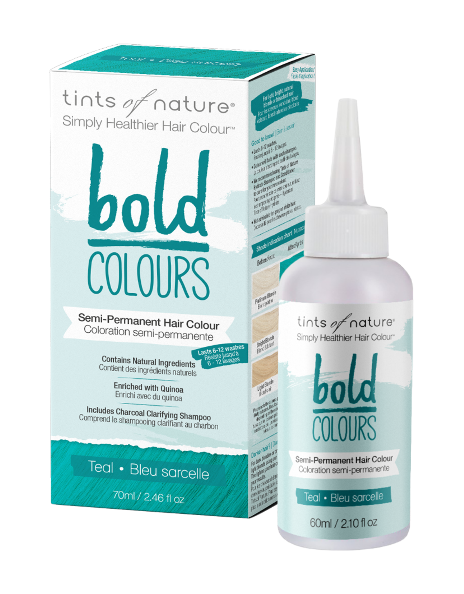 tints of nature Bold Colors - Teal 70ml