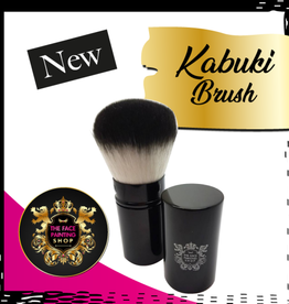 Pink Tips Kabuki Brush