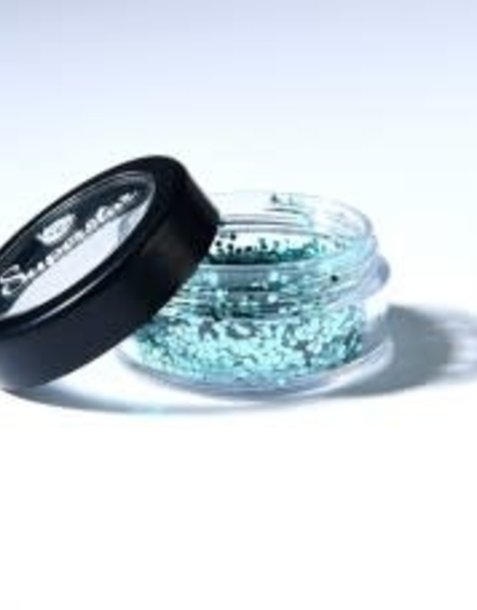 Superstar Turquoise Biodegradable Face- and Body Glitter