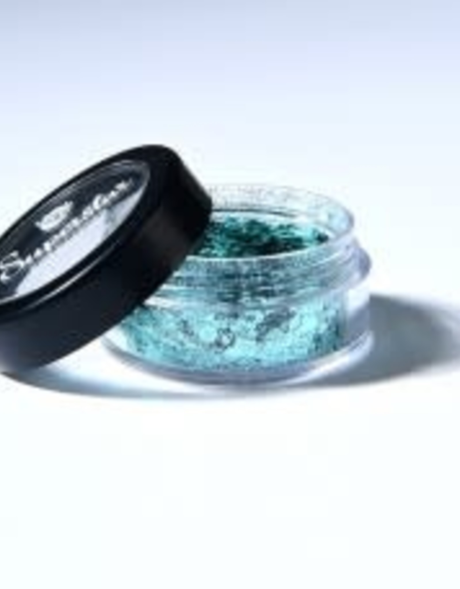 Superstar Turquoise Chunky Biodegradable Face- and Body Glitter