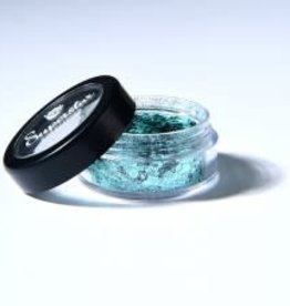 Superstar Turquoise Chunky Biodegradable Face- and Body Glitter