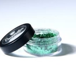 Superstar Spring Green Chunky mix Biodegradable Face- and Body Glitter