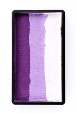 PartyXplosion Splitcake 43339 - Deep purple /lilac /white 28g