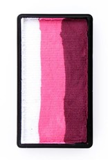 PartyXplosion Splitcake 43340 - Bordeaux red/ pink/white 28g