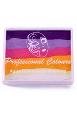 PartyXplosion Splitcake 43943 - Violet Lavender Pink Yellow White 50g