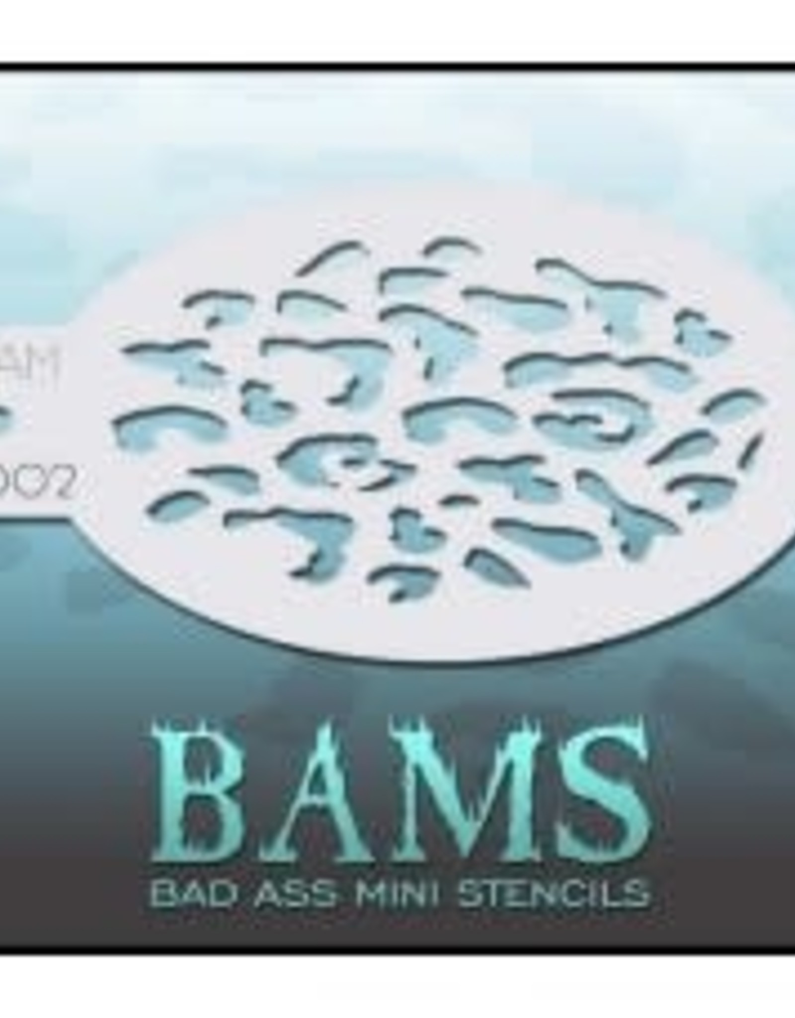 Bad Ass Stencils Bad Ass Mini Stencil - BAM1002