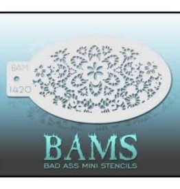 Bad Ass Stencils Bad Ass Mini Stencil - BAM1420