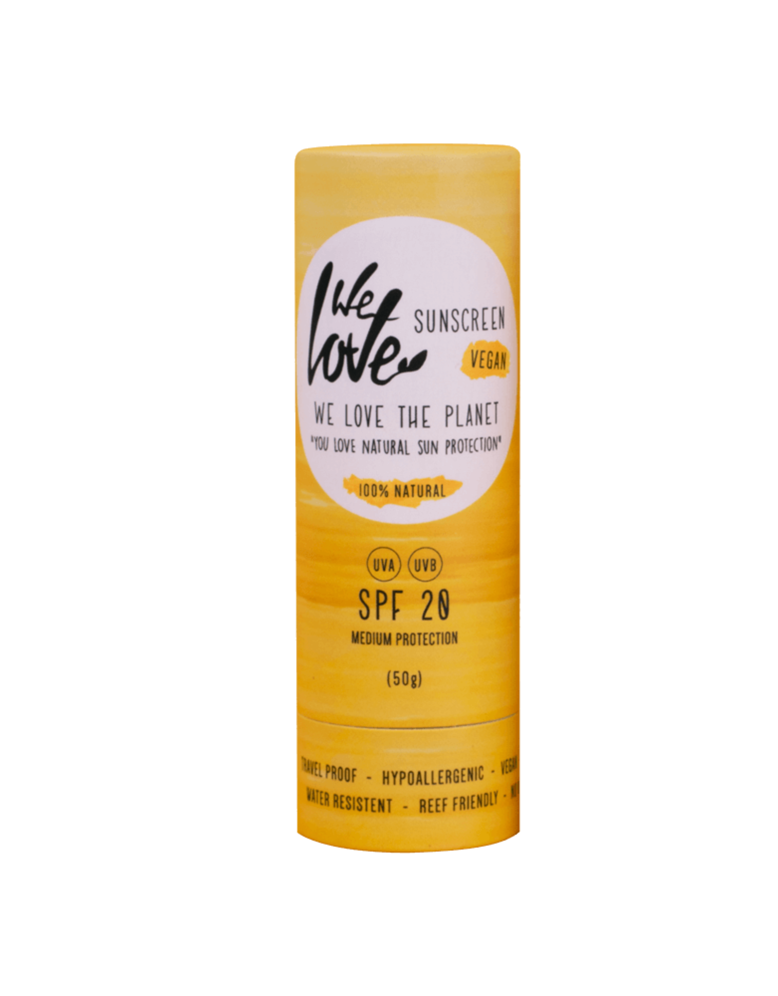 We love the planet We Love The Planet Sunscreen Stick SPF 20 - 50g