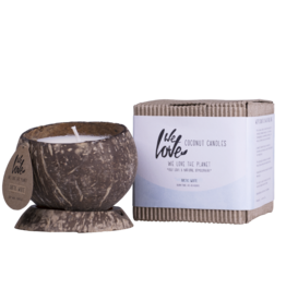 We love the planet We Love The Planet Soya Wax Candle Coconut candle Arctic White (New)